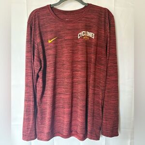 Nike Dri-fit Iowa State Cyclones Long Sleeve Shirt - Size XL